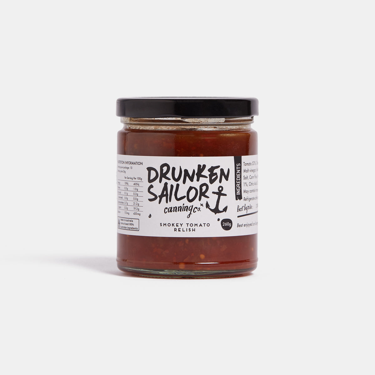 Small Batch Providore - Smokey Tomato Relish - front view