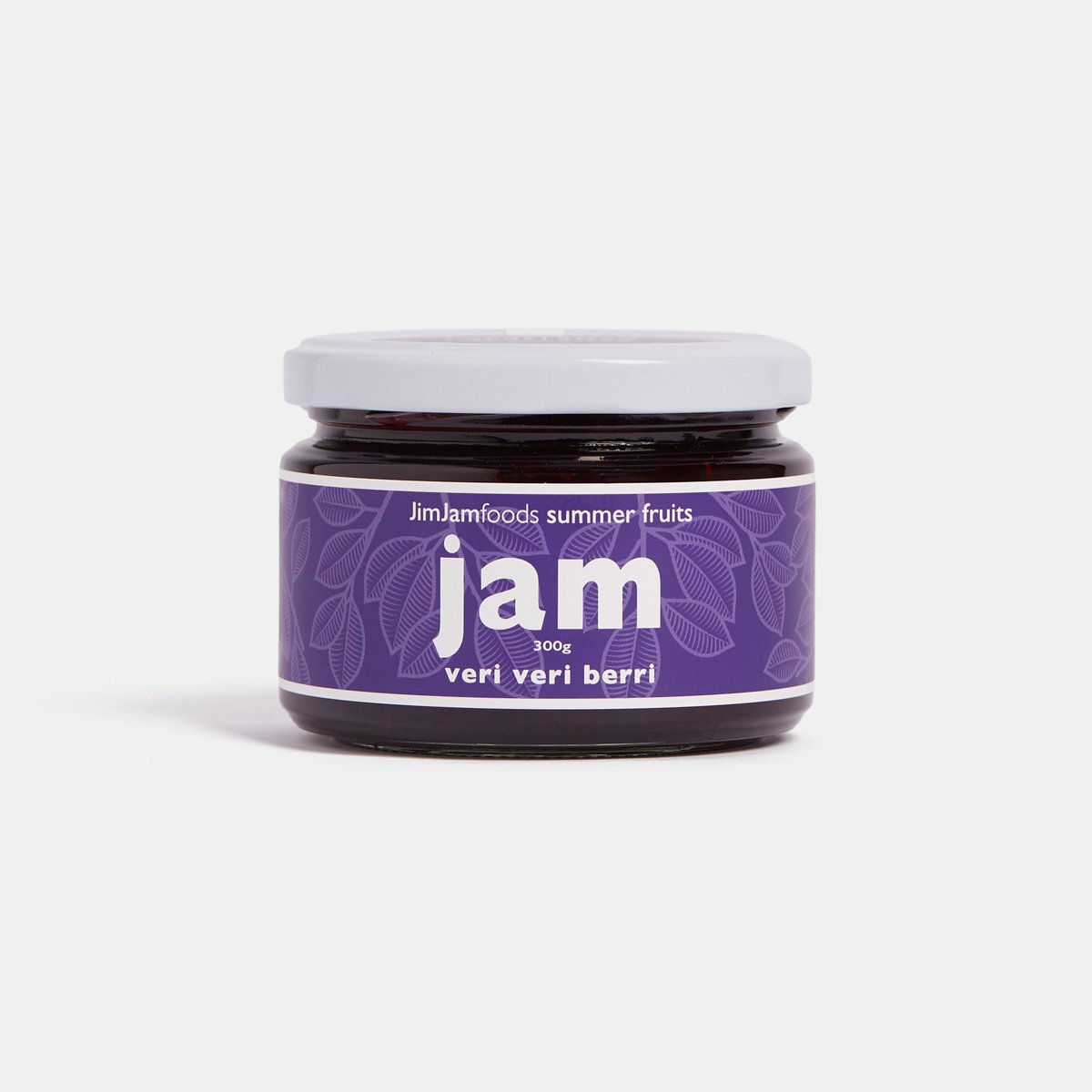 Small Batch Providore - Veri Veri Beri - Mixed Berry Jam - front view