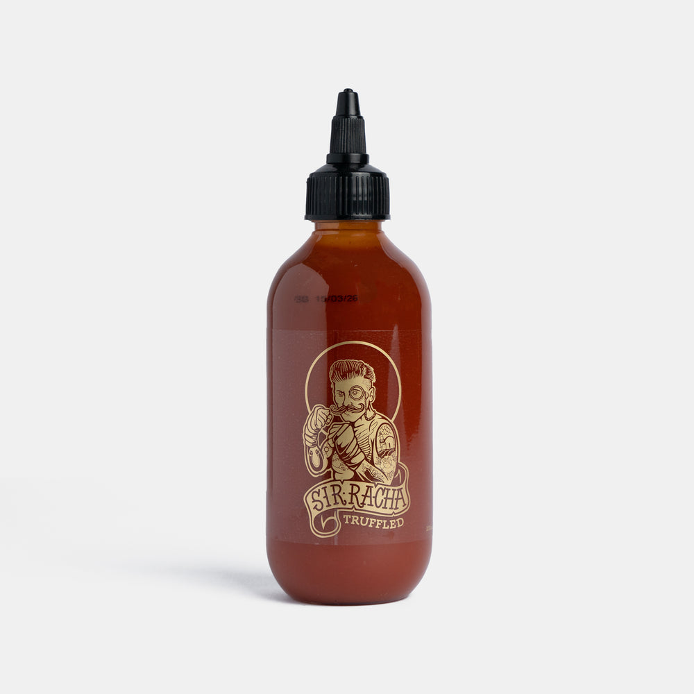 Small Batch Providore - Sir Racha - Truffled Hot Sauce - front view
