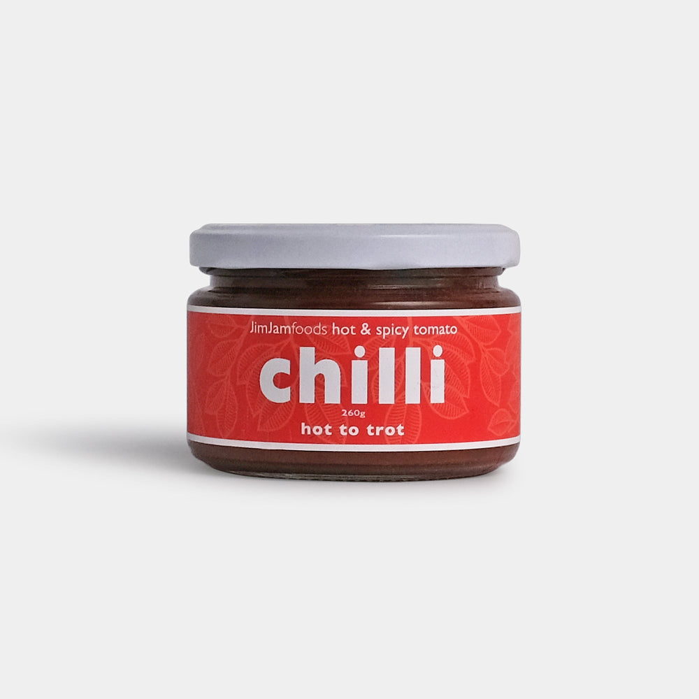 Small Batch Providore - Hot To Trot - Hot & Spicy Tomato Chilli - front view