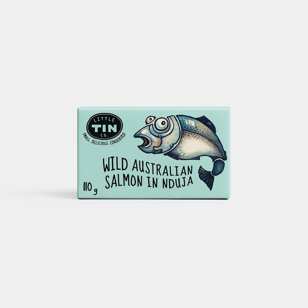 Small Batch Providore - Wild Australian Salmon In Nduja - front view