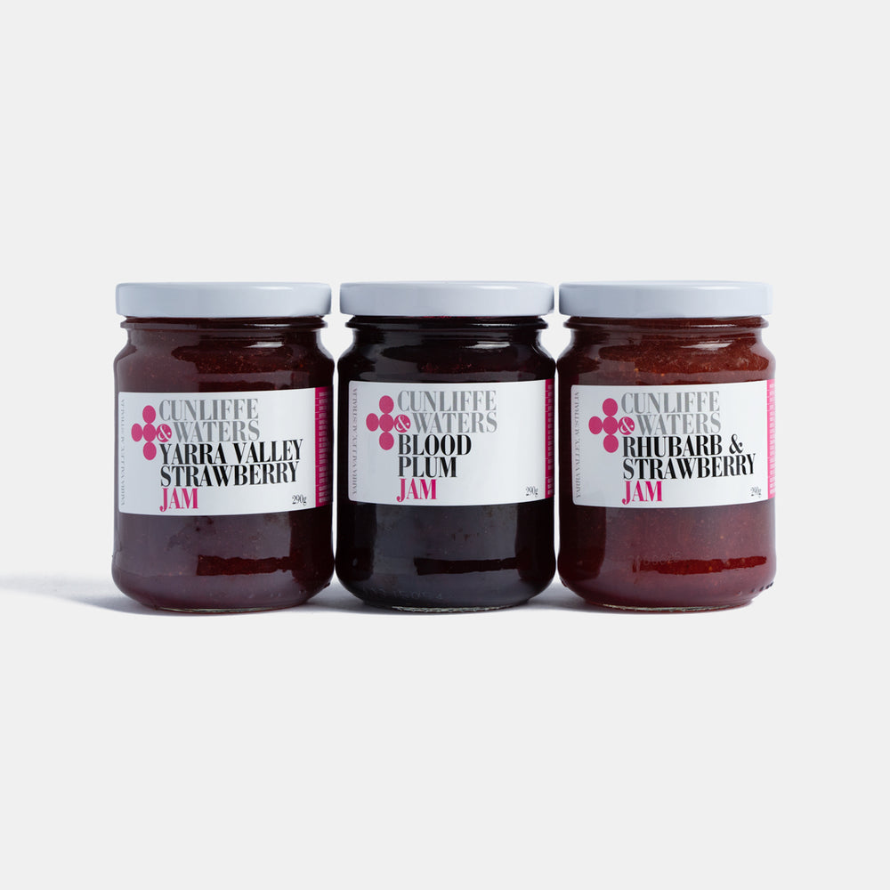 Cunliffe & Waters Jam Bundle - front view