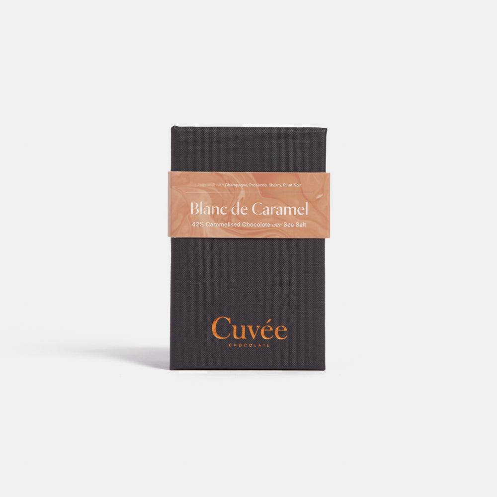 Small Batch Providore - Blanc de Caramel 42% Caramel Choc - front view