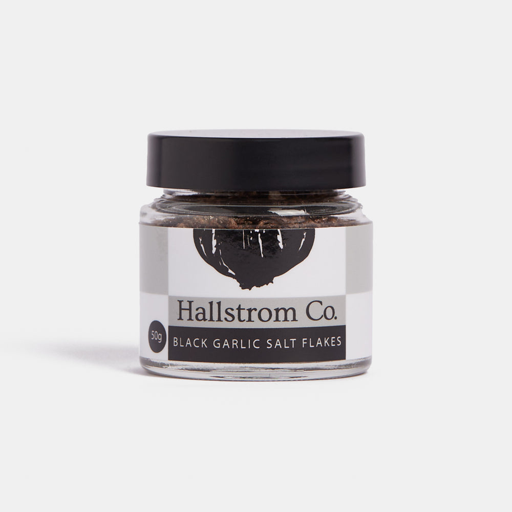 Small Batch Providore | Black Garlic Salt Flakes - front view