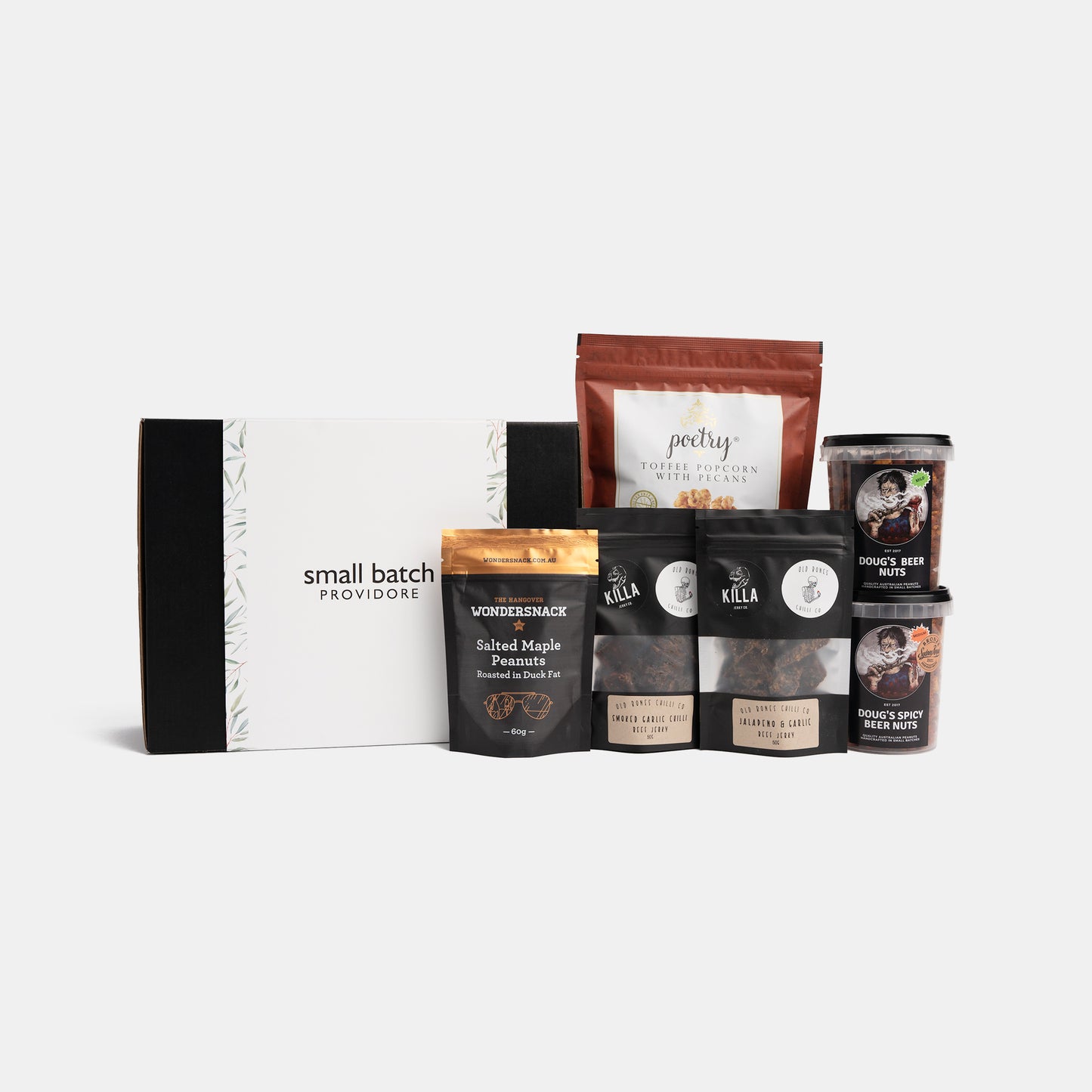 Small Batch Providore - Manly Snacks Gift Hamper - front view