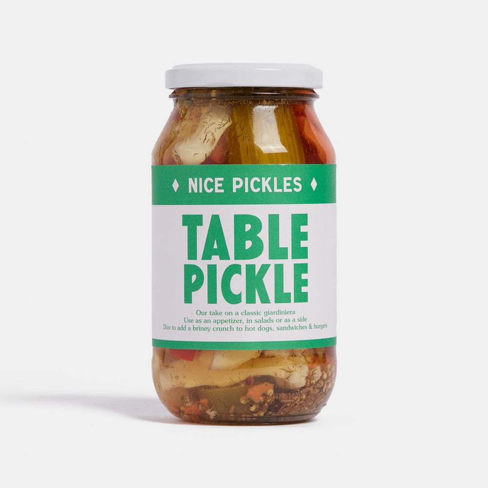 Small Batch Providore - Table Pickle - front view