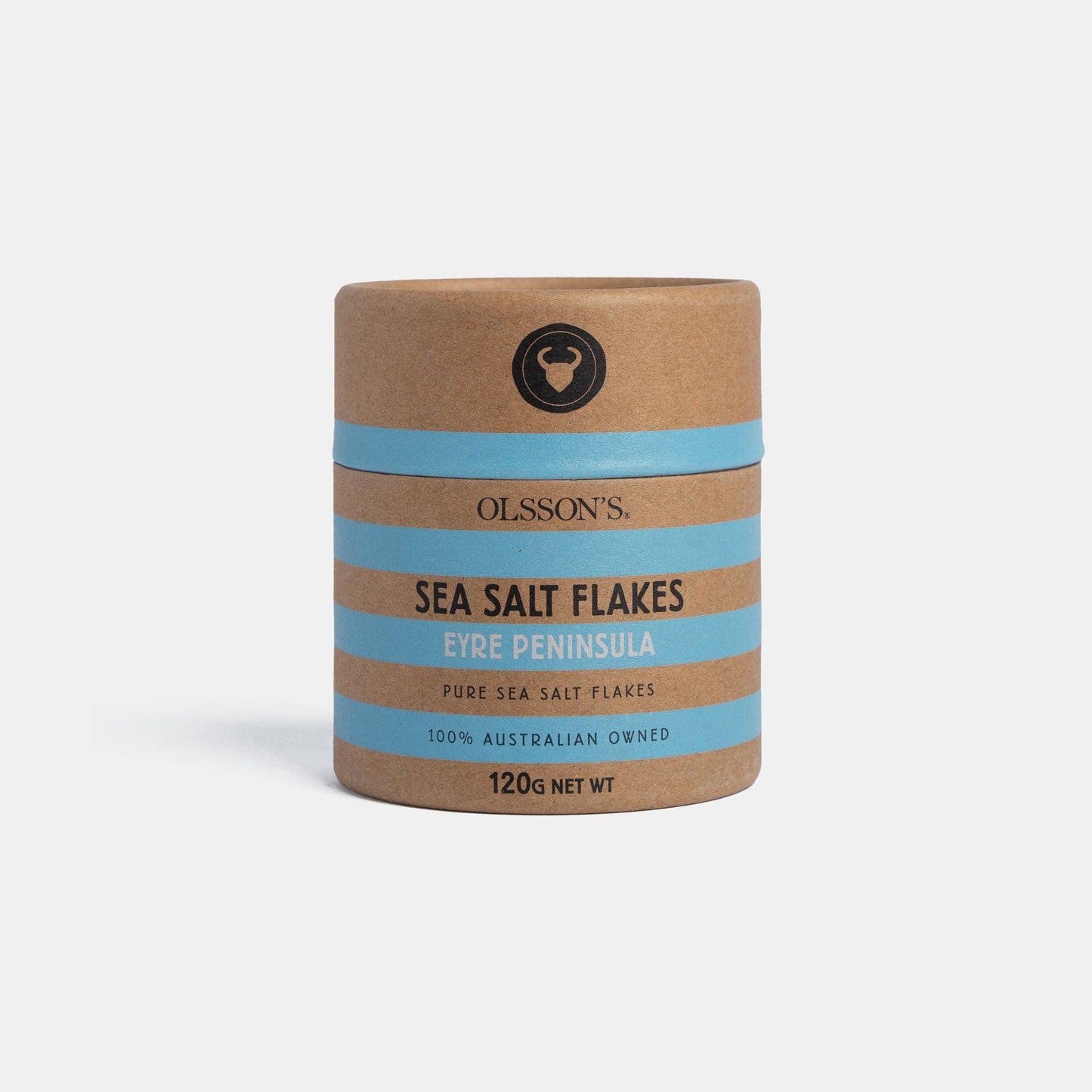 Small Batch Providore - Olsson's Salt - Sea Salt Flakes - front view