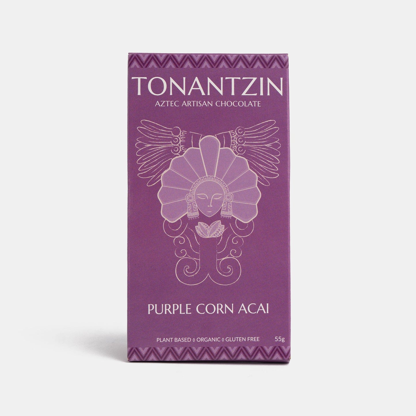 Small Batch Providore - Tonantzin Chocolate - Purple Corn Acai - front view