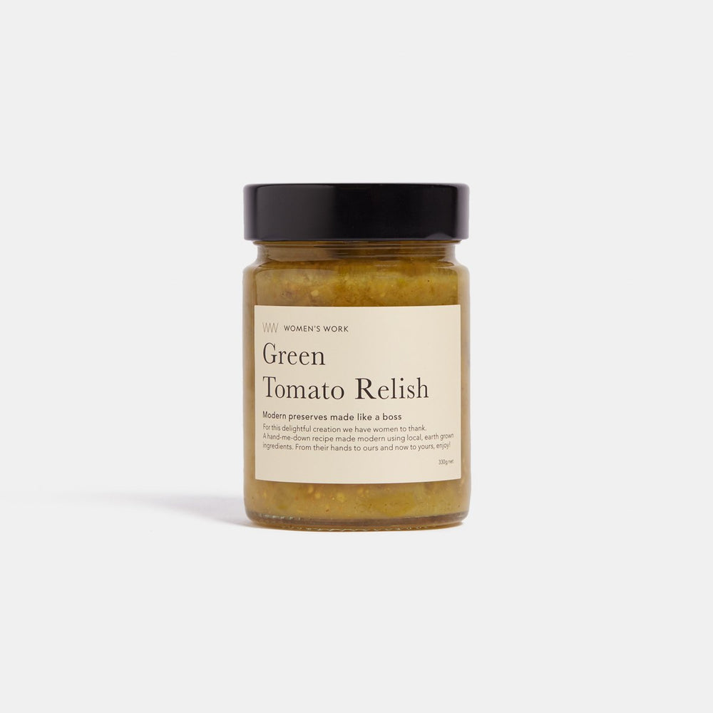 Small Batch Providore - Green Tomato Relish - front view