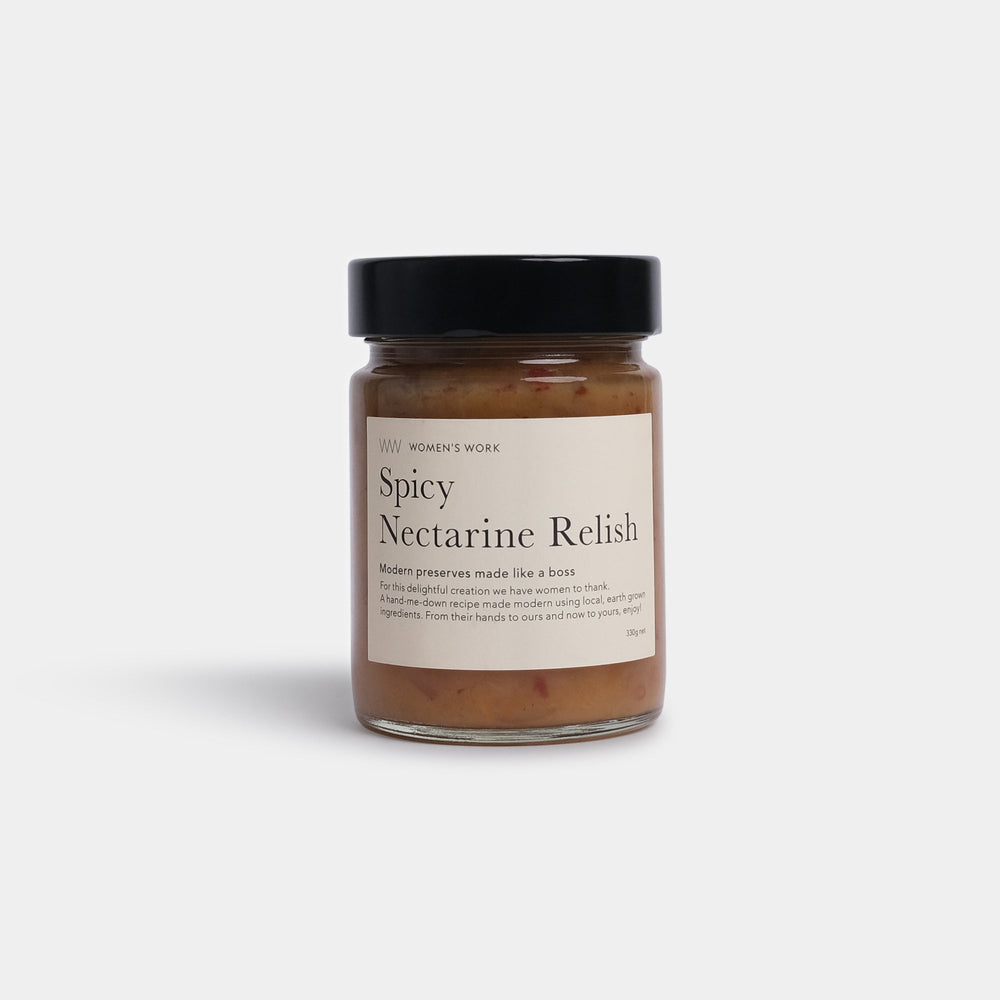 Small Batch Providore - Spicy Nectarine Relish - front view